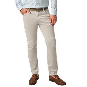 johnnie-O Carmel Sateen 5-Pocket Pant – Chrome